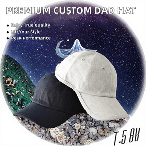 Wholesale High Quality Custom Waterproof Linen Casual Vintage 6 Panel Unstructured <b>Dad</b> <b>Hat</b> Premium Blank Baseball Cap Unisex - Product Image 4