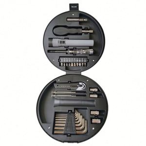 WL 174 Ensemble d'outils de réparation de pneus de voiture et de vélo de haute qualité, 29 pièces, mini, forme de pneu - Product Image 5