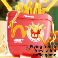 Jeux de société en plastique pour enfants, jouets farfelus, jeu de frites volantes, idéal pour l'interaction parent-enfant, jeux de fête en famille