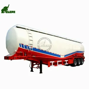 Заводская поставка 40cbm 45 тонн/60 тонн транспортировочный цементный алюминиевый полуприцеп