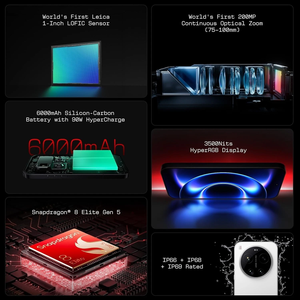 <span class=keywords><strong>Xiaomi</strong></span> 17 Ultra 5G LTE CDMA, Pantalla de 6.9 Pulgadas y 120Hz, Snapdragon 8 Elite Gen5, Cámara Teleobjetivo Óptica Leica, Teléfono Inteligente Android 15 - Product Image 3