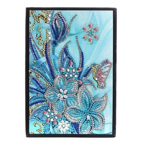 Nouveau Kit de Broderie Artistique DIY en Acrylique XIXI, Motif Mandala Floral, Mosaïque de Livre de Forme Spéciale, Cadeau avec Cadre - Product Image 6