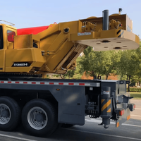 Nouvelle grue sur camion Sany de 80 tonnes, grue mobile hydraulique à flèche télescopique pour la construction et le levage