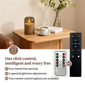 Candela LED a Cupola di Alta Qualità, Ecologica e Affidabile, Antivento, con Telecomando e Timer, a Batteria, Effetto Sfarfallio, in Vera Cera - Product Image 2