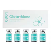Sérum Visage au Glutathion à Livraison Rapide, Correcteur de Taches Brunes, Infusion Éclatante pour SPA et Usage Domestique, Marque Privée