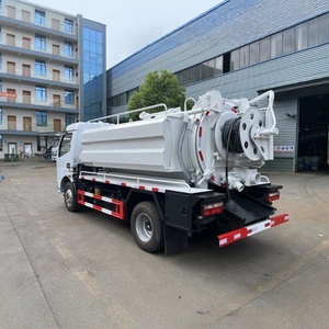 Camion aspirateur 5000 litres, camion-citerne à vide 4x2, camions d'aspiration des eaux usées de 6000L à 10000L à vendre - Product Image 5