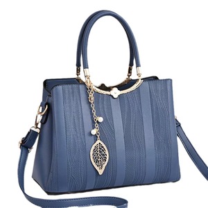 Women's Fashion High Capacity Multiple Compartments <b>Hardware</b> Pendant Shoulder Zipper Messenger Bags - Product Image 2