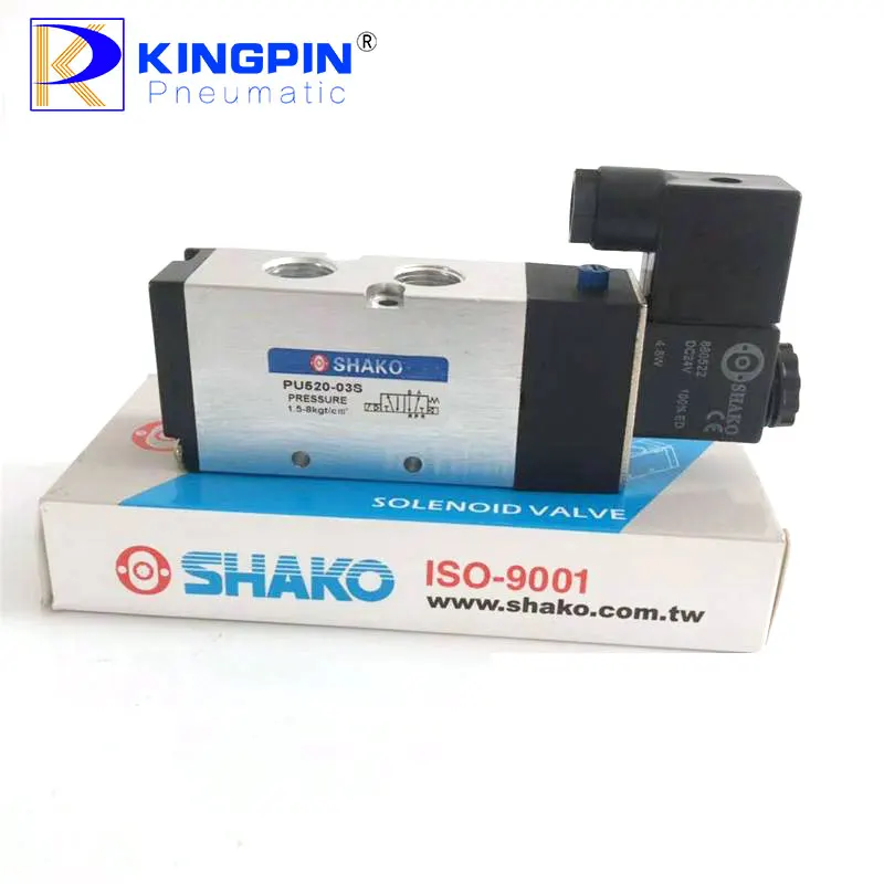 SHAKO PU520 Series Solenoid Directional Valve - Two-Position Five