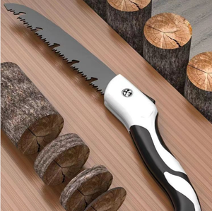 Scie à main pliable ultra-affûtée pour la taille des arbres et la coupe du bois/plastique – Outil de jardinage extérieur en gros - Product Image 3