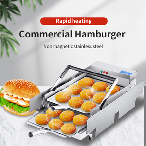 Nuova attrezzatura per macchine da <span class=keywords><strong>forno</strong></span> in acciaio inossidabile per <span class=keywords><strong>hamburger</strong></span>, piccola stufa elettrica automatica a doppio strato - Product Image 2