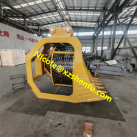 Bucket Penyaring Putar Excavator 40T dengan Layar yang Dapat Diganti