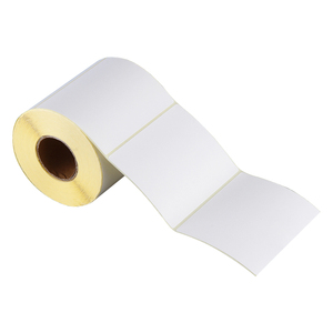 Servicio de mensajería Express de porte superior de 4X6 pulgadas de transferencia térmica adhesivo etiqueta de envío - Product Image 2