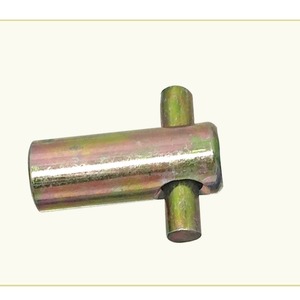 Écrou à trou horizontal 6 mm en acier au carbone, filetage à droite, placage zinc, boulon de meuble pour usage intérieur - Product Image 4