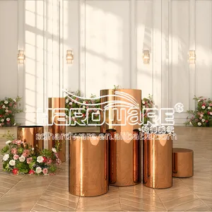 China Supply Modern Stainless Steel Mariage Metal Decoration For Wedding And Event