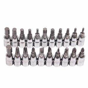 46pcs 1/4 "<span class=keywords><strong>Dr</strong></span> CRV thép Metric ổ cắm thiết lập với Ratchet xử lý, 46pcs ổ cắm công cụ thiết lập - Product Image 3