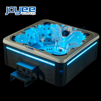 JOYEE pas cher prix d'usine pas cher rapide maasge jardin extérieur baignoires de spa pour 6 7 personnes et bain à remous baignoire de spa extérieure