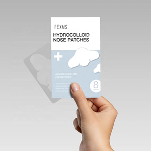 แผ่นแปะจมูกไฮโดรคอลลอยด์ยี่ห้อส่วนตัว ดูดซับสิ่งสกปรก แผ่นแปะรักษาสิว ทำความสะอาดรูขุมขนอย่างล้ำลึกข้ามคืน - Product Image 1