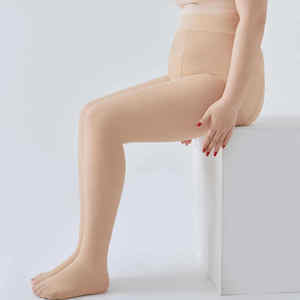 Compression Bonneterie Femmes Collants Contrôle Top Bas 100 Denier 50Den Collants Chaussettes - Product Image 5