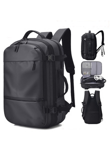 Bolsa de Viaje de 17 Pulgadas para Hombre y <span class=keywords><strong>Mujer</strong></span>, Gran Capacidad, Expandible, Impermeable, Reforzada, Mochila para Portátil, Negocios, Senderismo - Product Image 1