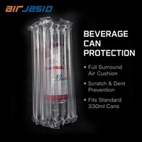 Film de protection gonflable antichoc en LDPE/PA, écologique, en rouleau à colonnes d'air, pour la protection des expéditions – Vente directe usine