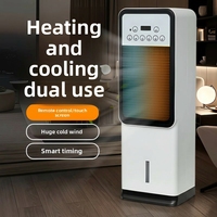 Climatiseur sur pied électrique chauffant et rafraîchissant avec télécommande, silencieux, pour hôtels et maisons