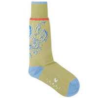 Chaussettes habillées pour femmes, haut de gamme, fines, mi-mollet, en coton égyptien tricoté respirant, à motif floral, pour un usage quotidien élégant au bureau