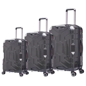 20 24 26 28 30 inç sert kabuk ABS bagaj 5 adet büyük kapasiteli bavul