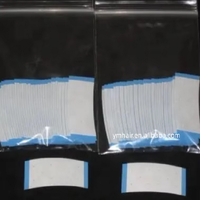 Ruban adhésif double face invisible ultra-résistant, mini-bandes bleues pour toupets, extensions capillaires et perruques, 36 unités/paquet