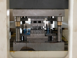 لوح ألومنيوم لوحة جولة ثقب مثقب آلة تقطيع خط للداخلية وخارجية الهياكل - Product Image 4