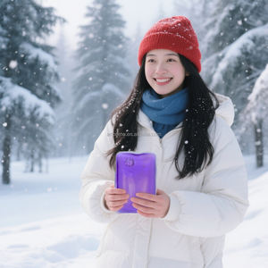 Coussin chauffant auto-chauffant en <span class=keywords><strong>gel</strong></span> Artborne, forme carrée bleue, 15x10cm, chauffe-mains, chauffe-corps, chauffe-mains réutilisable - Product Image 6