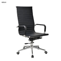 Chaise de direction de luxe à dossier haut pour bureau, confortable, Sillas De Oficina De Lujo, chaise ergonomique en cuir PU