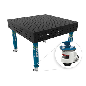Banc de soudage à roues SteelPlus GPPH 1.2x1.2m, épaisseur 12mm, trous 16mm, grille 50x50mm - Product Image 1
