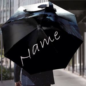 1 Parapluie Pliant Personnalisé avec Nom de Danseuse, Sans Minimum de Commande, Cadeau de Danse Personnalisé, Impression UV, Commande Unique, Ombrello Personnalisato - Product Image 4