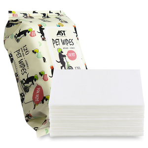 120 Blatt Pet Wipes Dogs Cats Eye Groom ing Tränen fleckent ferner Reinigung Wet Towel Wet Wipes - Product Image 6