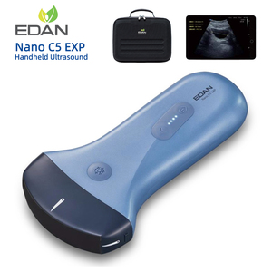 Échographe <span class=keywords><strong>portable</strong></span> sans fil <span class=keywords><strong>Edan</strong></span> Nano C5 EXP avec sonde convexe pour diagnostic abdominal <span class=keywords><strong>portable</strong></span> - Product Image 1