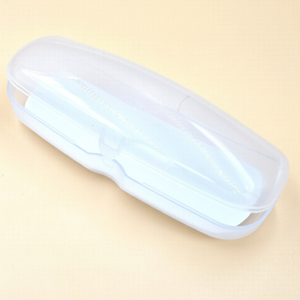Étui à lunettes en plastique transparent léger Sac à lunettes portable - Product Image 1