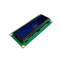 Módulo de Pantalla LCD TFT Azul Alfanumérico Pequeño de 16x2, Interfaz de 8/4 Bits, Temperatura de Funcionamiento de -20~+70, Dirección de Visualización a las 6 Horas