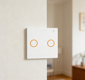 Interruptor <span class=keywords><strong>de</strong></span> Luz Inteligente Zigbee L10Q <span class=keywords><strong>de</strong></span> 2 <span class=keywords><strong>Botones</strong></span>, Sin Cable Neutro, Doble Capa, Resistente a Arañazos, <span class=keywords><strong>Botones</strong></span> Mecánicos Redondos - Product Image 3