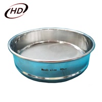 Diameter 220V 200Mm Stainless Steel 304 Putaran Lab Uji Pengocok Ayakan untuk Bubuk Logam
