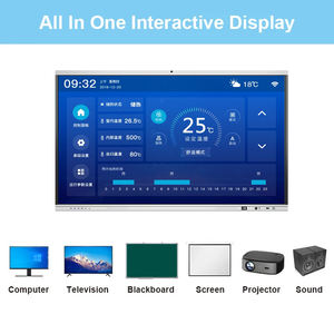 Pizarra Interactiva Inteligente <span class=keywords><strong>de</strong></span> 86 Pulgadas con Pantalla Táctil Múltiple, Panel Plano Interactivo IFPD con Sistema Android/Windows y 40 Puntos <span class=keywords><strong>de</strong></span> Toque para Aula - Product Image 5