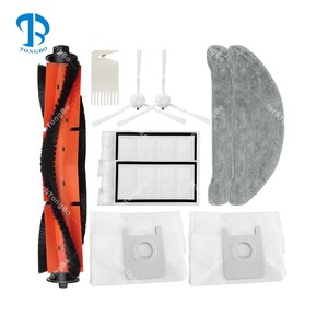 Convient pour Xiaomi <span class=keywords><strong>Roidmi</strong></span> <span class=keywords><strong>Eve</strong></span> <span class=keywords><strong>Plus</strong></span> tampon de vadrouille filtre <span class=keywords><strong>HEPA</strong></span> rouleau principal brosse brosse latérale aspirateur pièces de remplacement - Product Image 1