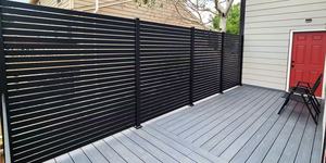 Clôture horizontale en aluminium à lattes pour l'exportation professionnelle, destinée aux projets de développement <span class=keywords><strong>immobilier</strong></span> mondial - Product Image 6