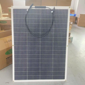 Panneaux solaires photovoltaïques flexibles en fibre de verre Sunfield SFED-F100HDT à haute efficacité, cellules à hétéro-jonction 24%, 182 mm x 182 mm, 100 W, 18 V - Product Image 1