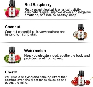 Huile essentielle <span class=keywords><strong>de</strong></span> fraise, mangue, <span class=keywords><strong>pomme</strong></span>, noix <span class=keywords><strong>de</strong></span> coco, cerise, mandarine, bergamote, pamplemousse, citron, fruit <span class=keywords><strong>de</strong></span> la passion pour savon, bougie, diffuseur - Product Image 4