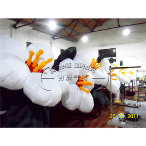 Inflatable Outdoor Holiday Yard Decoration Large <b>Red</b> Arch With Yellow Top PVC <b>Material</b> For Events And Festivals - Product Image 4