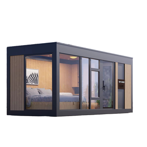 20ft 40ft Living Villa Portable Modular Apple Cabin Container Homes Tiny House con cocina <span class=keywords><strong>para</strong></span> Hotel Tierra sin usar <span class=keywords><strong>Venta</strong></span> - Product Image 1