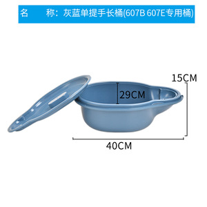 กล่องใส่อาหารปิกนิก Wei Yikang รูปทรงวงรี สีฟ้า พร้อมฝาปิดและหูหิ้ว สำหรับใช้งานกลางแจ้ง - Product Image 3