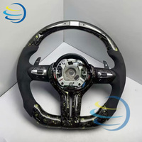 Volant en fibre de carbone forgée LED pour BMW Série F, amélioration de l'intérieur, compatible avec BMW 328i E90 X3 E83 E30 Z4 E85 E55 E87 335i E92