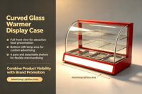 Armoire chauffante électrique LIBERMANN pour restaurant de restauration rapide, vitrine chauffante pour hamburgers et poulet frit