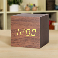 Reloj Despertador LED Azul con Logotipo Personalizado, Alimentado por USB, Regalo Promocional para Empresas, Obsequio Corporativo